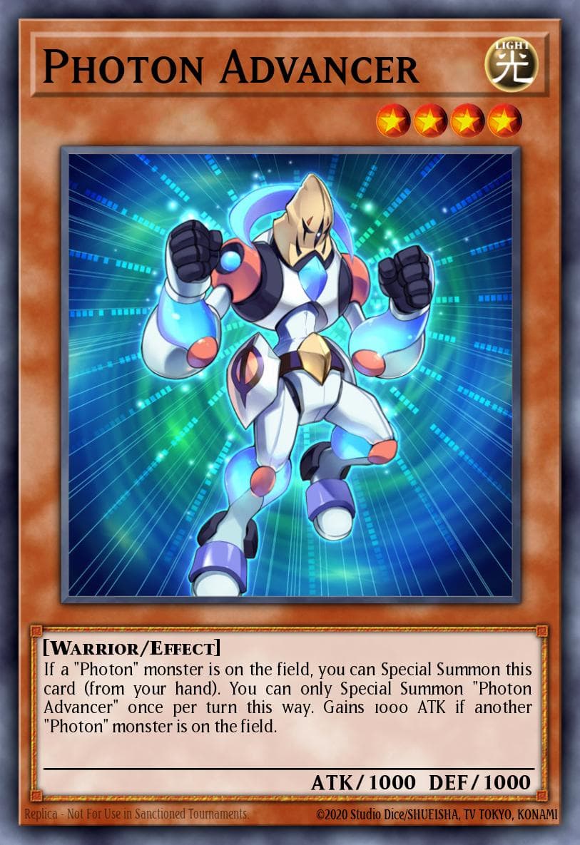 Photon Advancer Duel Power card