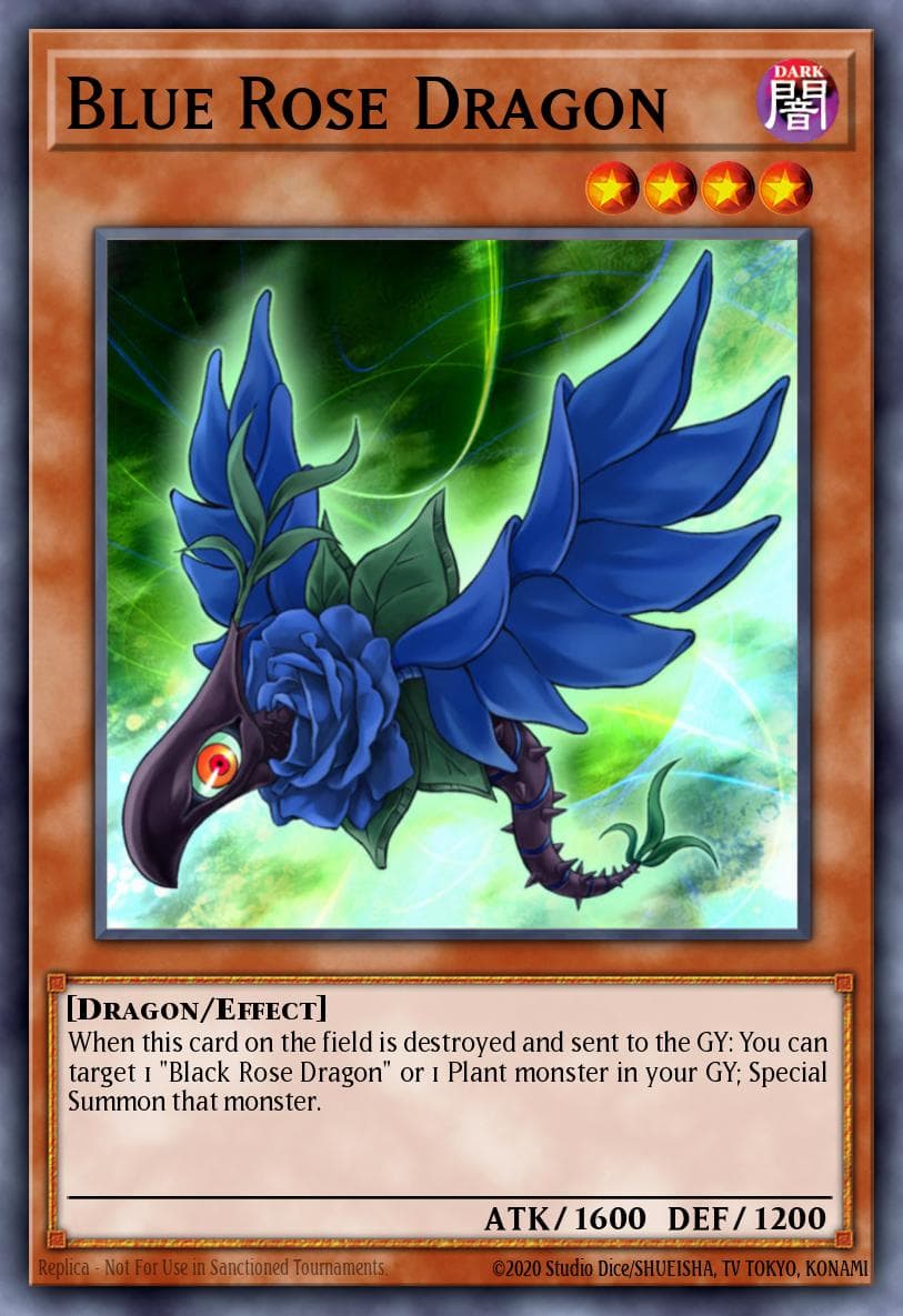 Blue Rose Dragon Legendary Duelists: Season 2 card