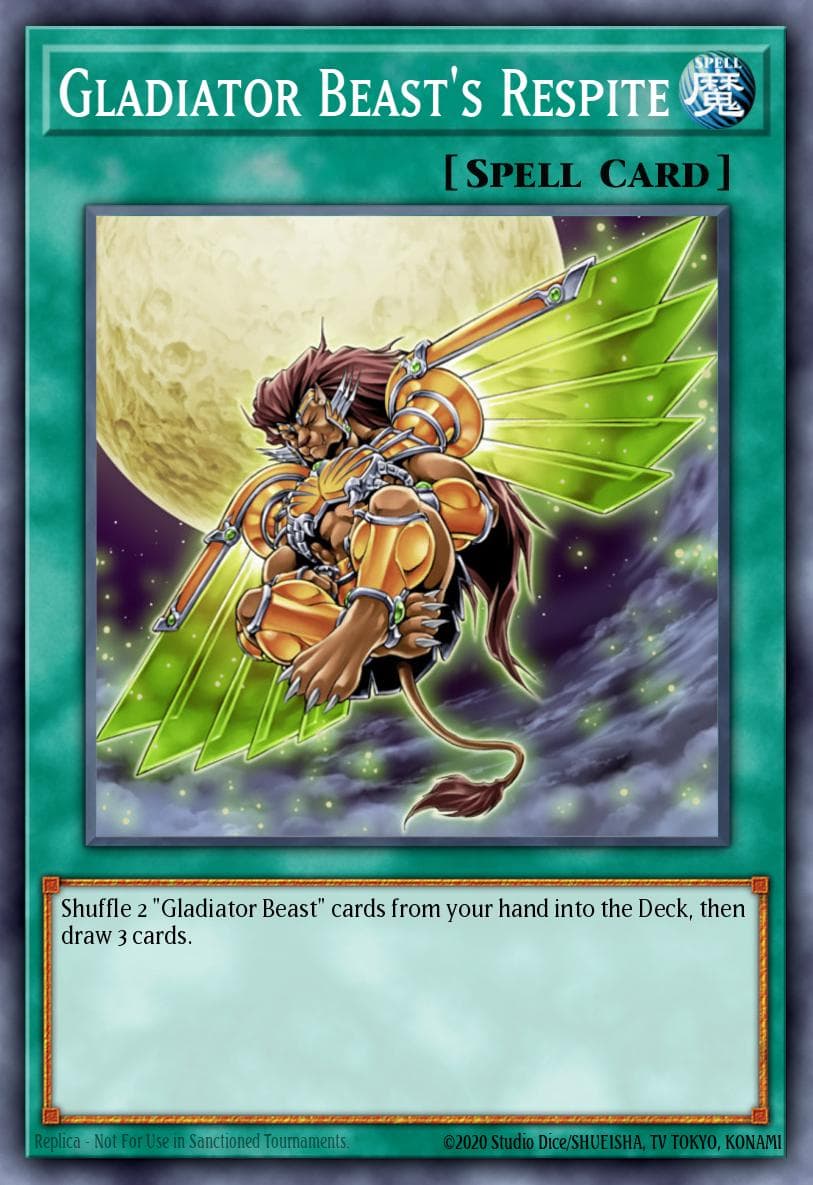 Gladiator Beast's Respite Ra Yellow Mega Pack: Special Edition card