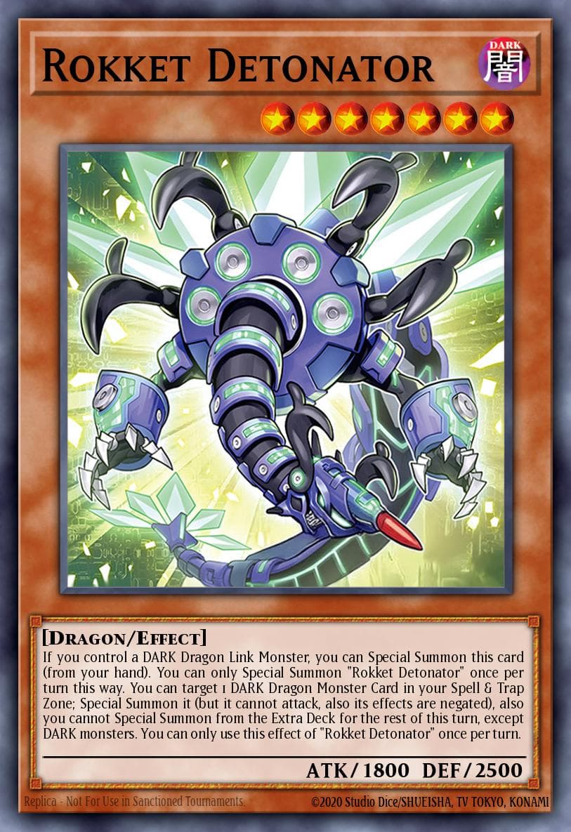 Rokket Detonator Burst Protocol card