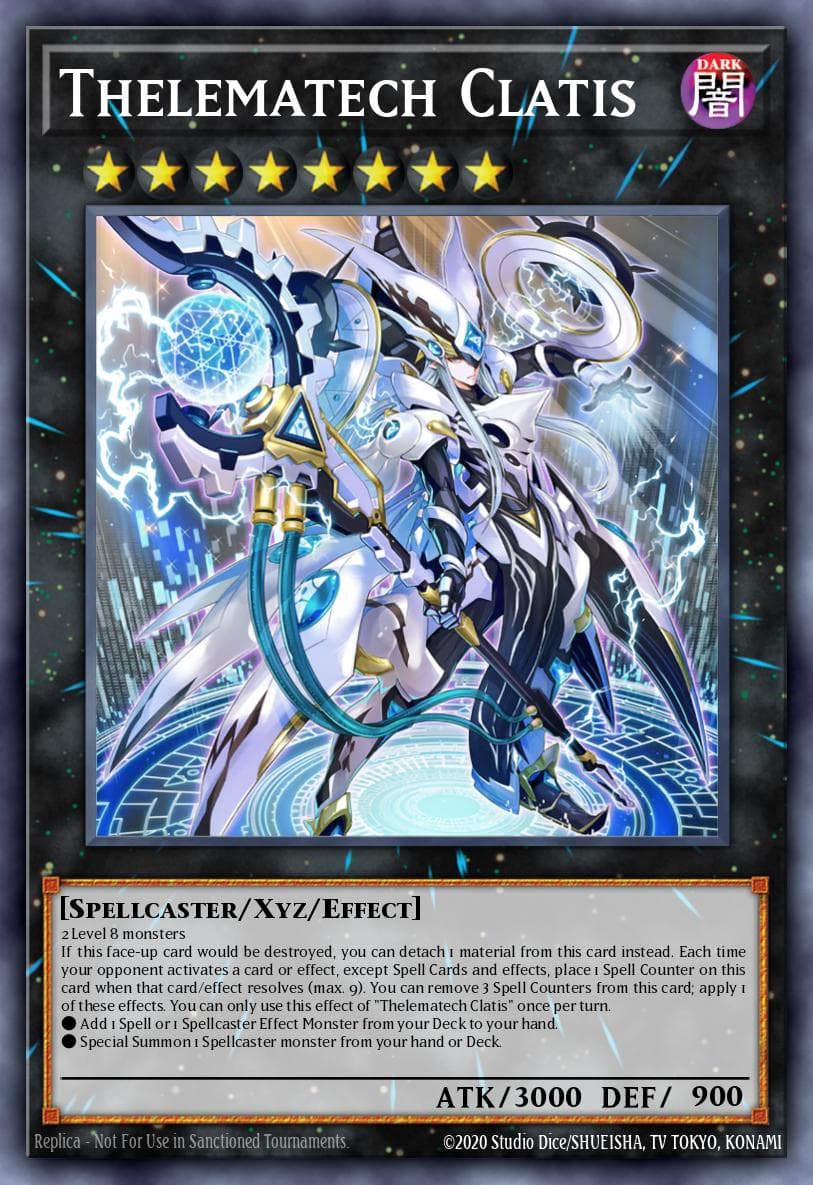 Thelematech Clatis Duelist Nexus card