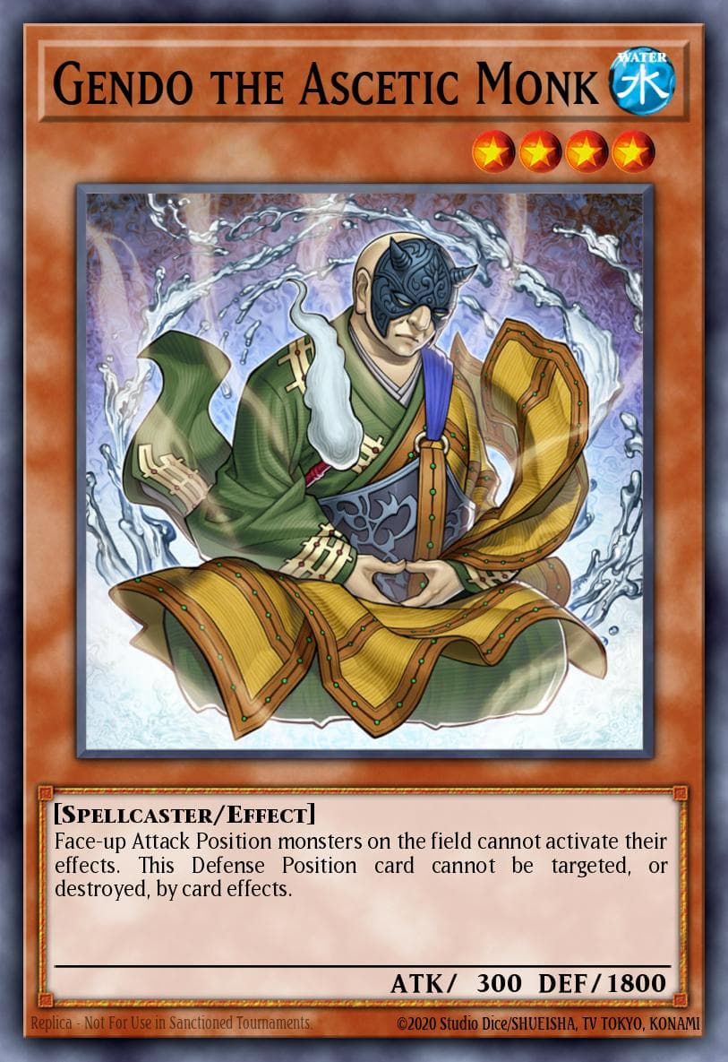 Gendo the Ascetic Monk 2017 Mega-Tin Mega Pack card