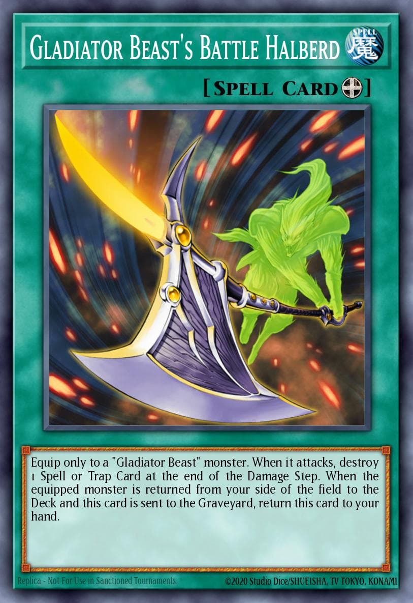 Gladiator Beast's Battle Halberd Gladiator's Assault: Special Edition card