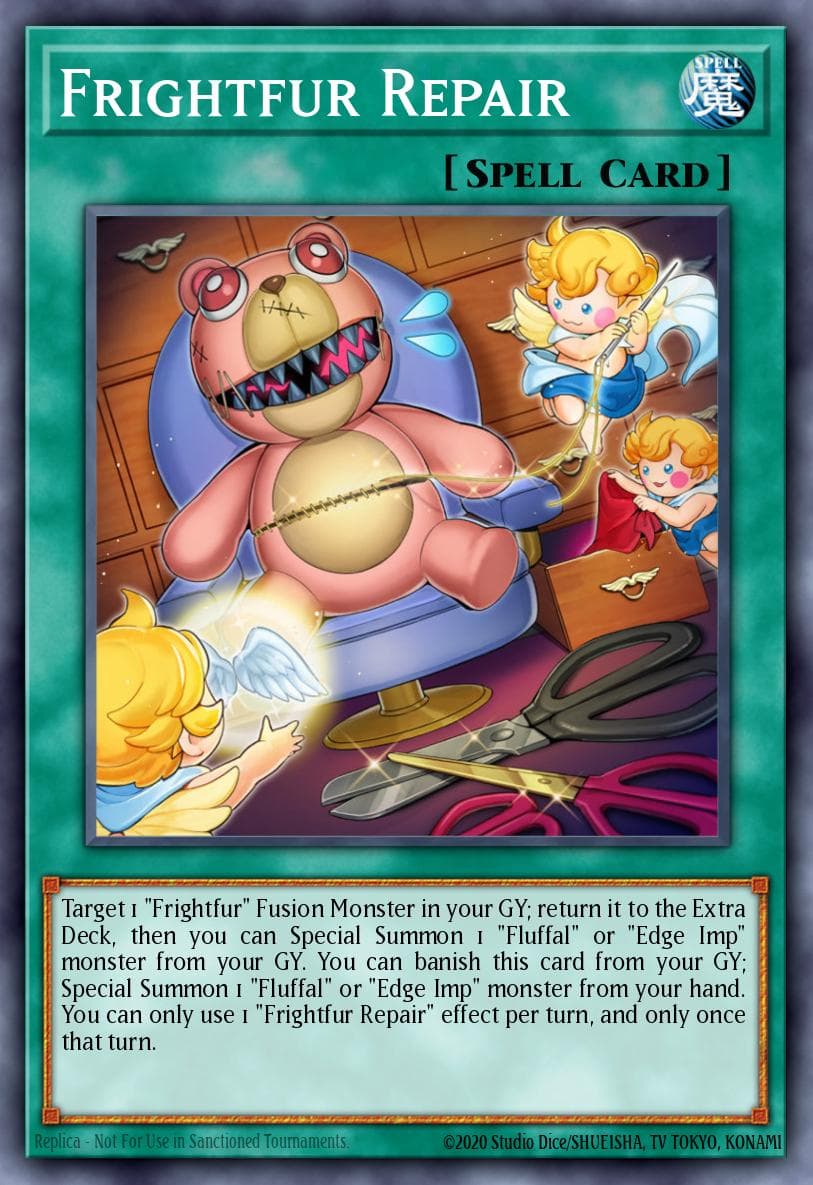 Frightfur Repair Rise of the Duelist Premiere! promotional card card
