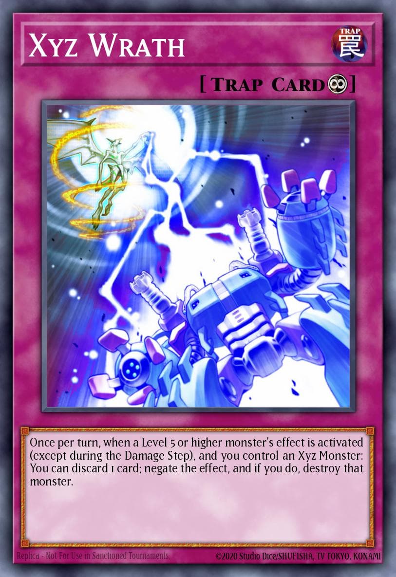 Xyz Wrath Galactic Overlord Sneak Peek Participation Card card