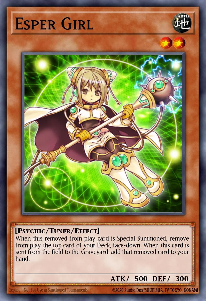 Esper Girl Extreme Victory Sneak Peek Participation Card card