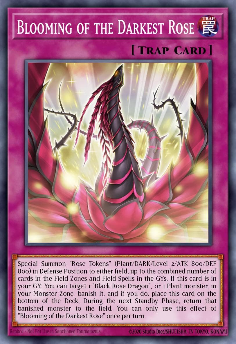 Blooming of the Darkest Rose Legendary Duelists: Season 2 card