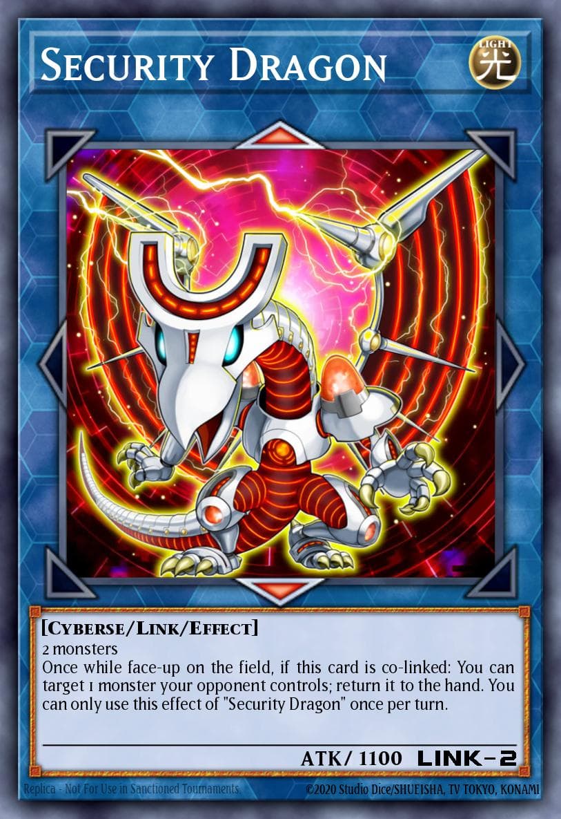 Security Dragon Battles of Legend: Chapter 1 card