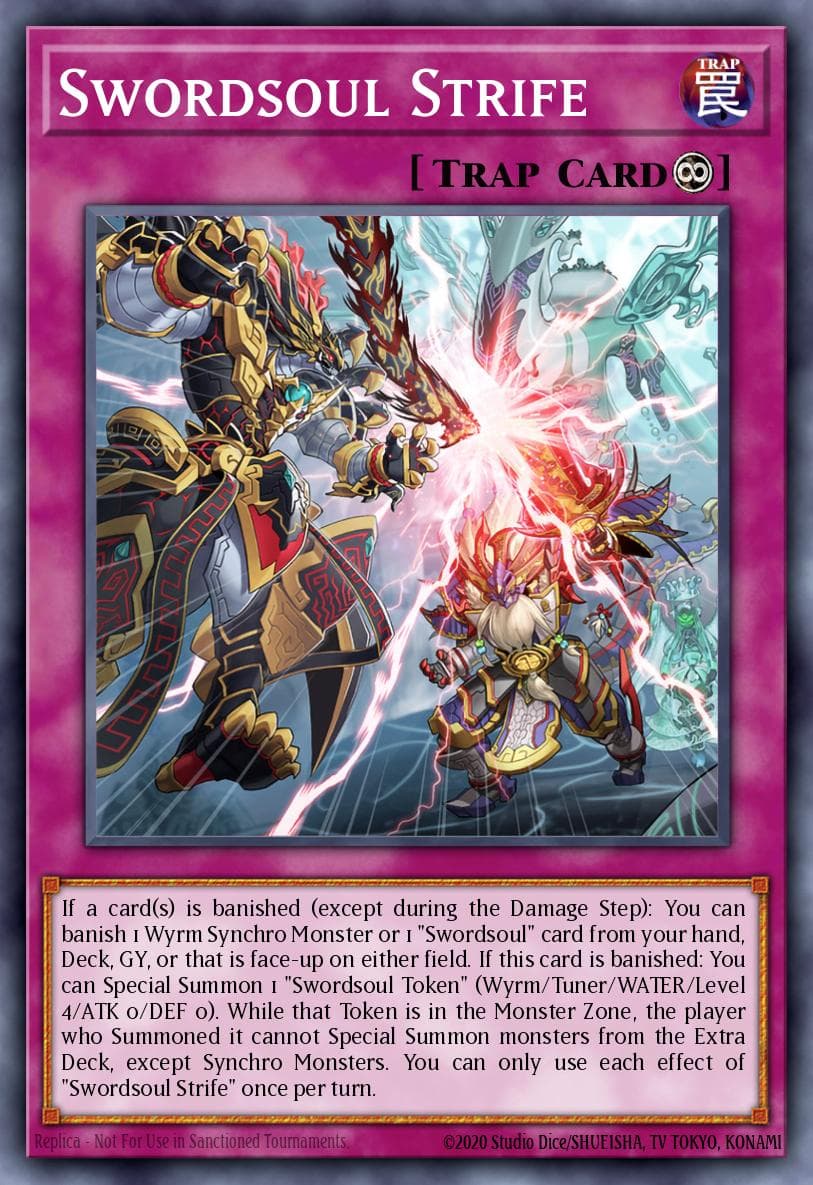 Swordsoul Strife Battle of Chaos card