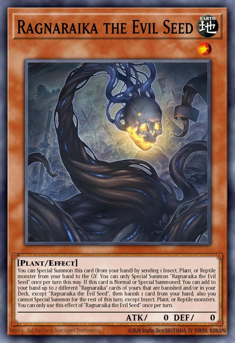 Ragnaraika the Evil Seed Legacy of Destruction card