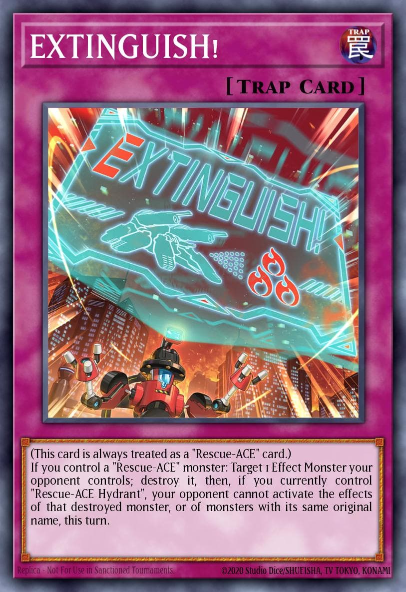 EXTINGUISH! Amazing Defenders card