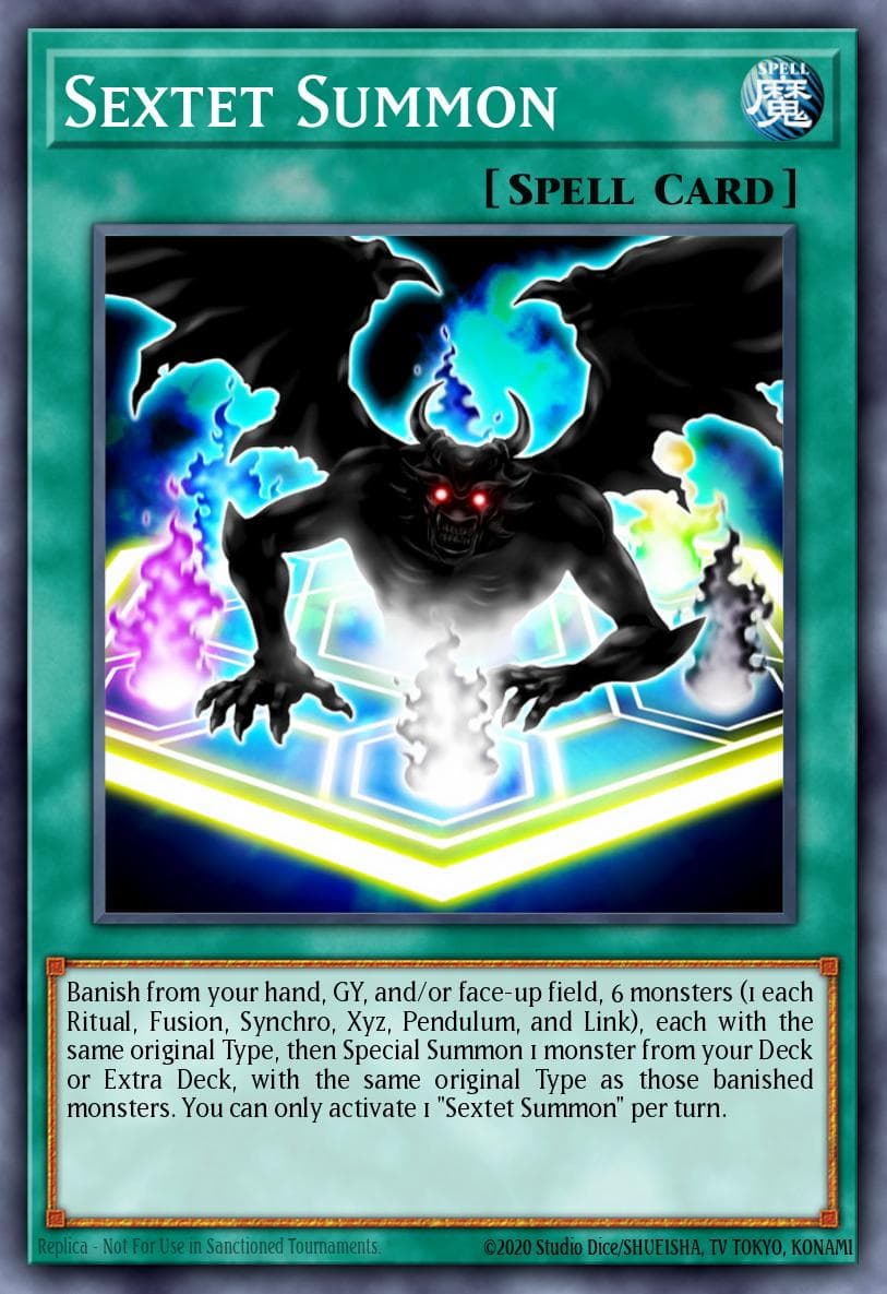 Sextet Summon Rising Rampage Special Edition card