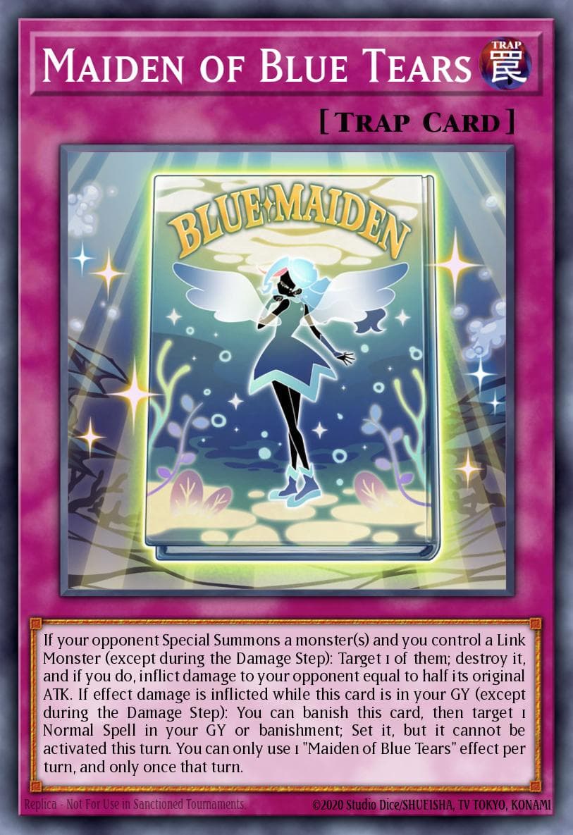 Maiden of Blue Tears Maze of the Master card