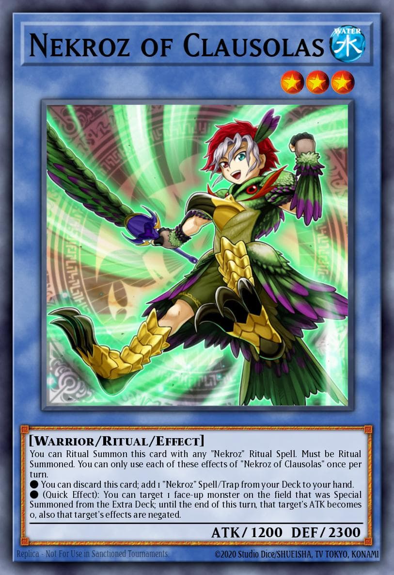 Nekroz of Clausolas The Secret Forces card