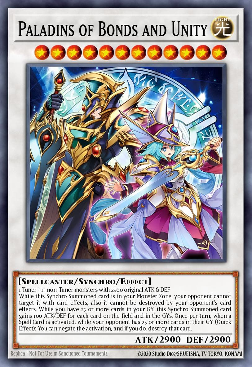 Paladins of Bonds and Unity Supreme Darkness card