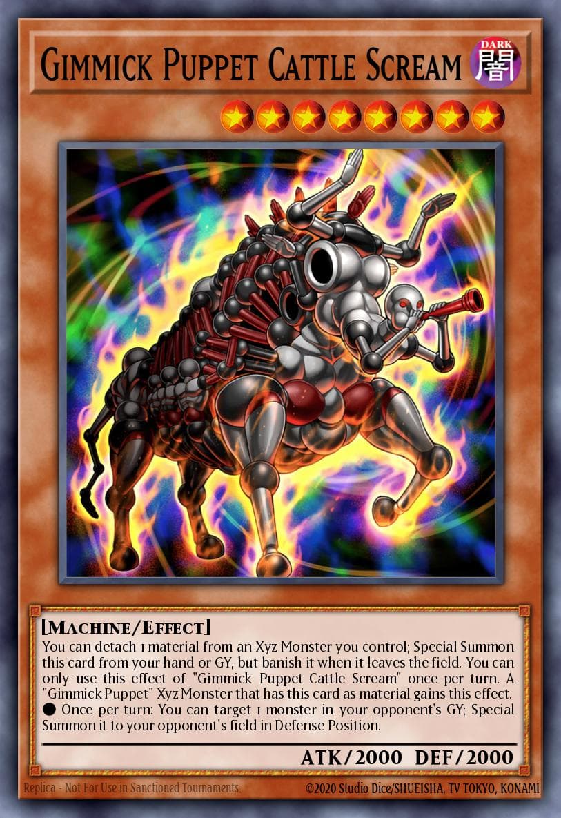 Gimmick Puppet Cattle Scream The Infinite Forbidden card