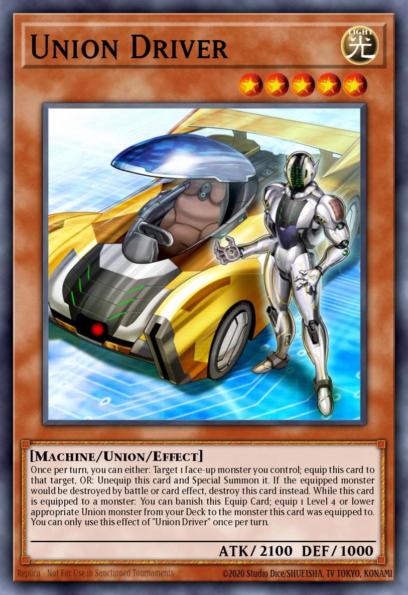 Union Driver Eternity Code Premiere! promotional card card