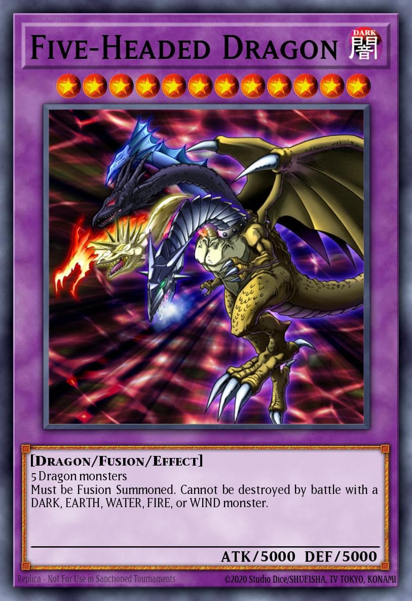 Five-Headed Dragon Structure Deck: Dinosaur's Rage Special Set card