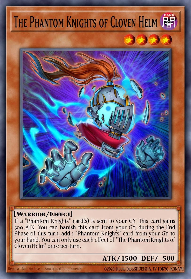 The Phantom Knights of Cloven Helm Legendary Hero Decks card