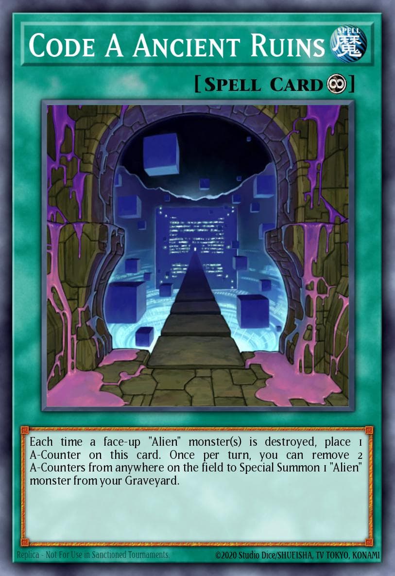 Code A Ancient Ruins Crimson Crisis: Special Edition card
