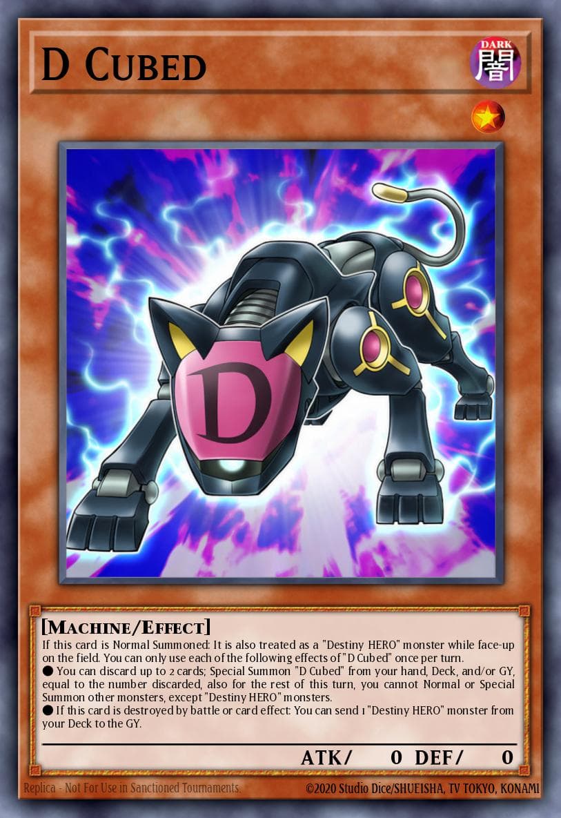 D Cubed Destiny Soldiers card