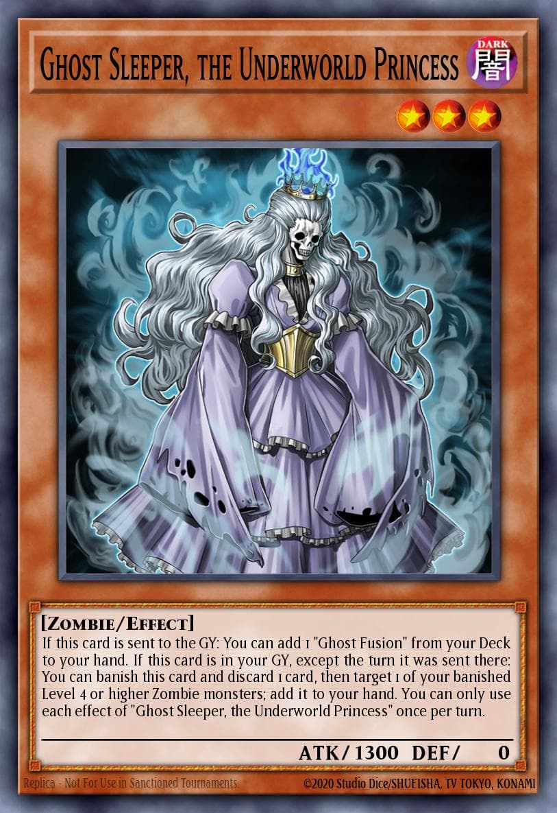 Ghost Sleeper, the Underworld Princess Battles of Legend: Monstrous Revenge card
