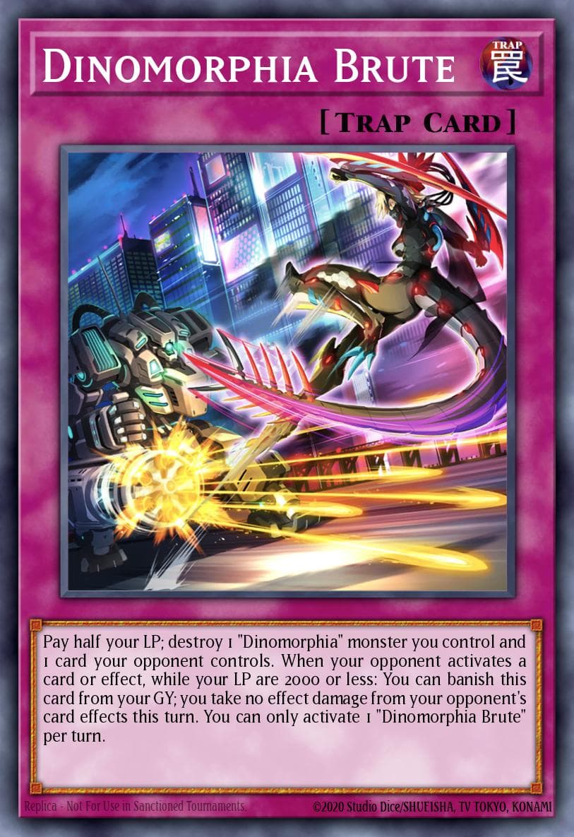 Dinomorphia Brute Battle of Chaos card