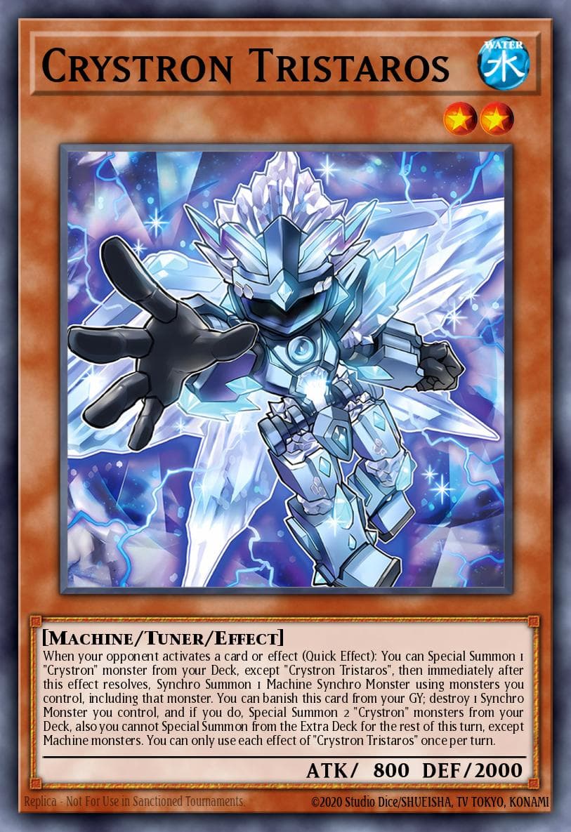Crystron Tristaros Supreme Darkness card