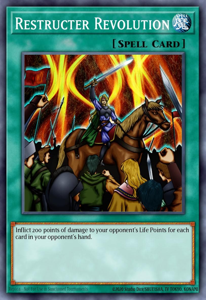 Restructer Revolution Dark Beginning 2 card