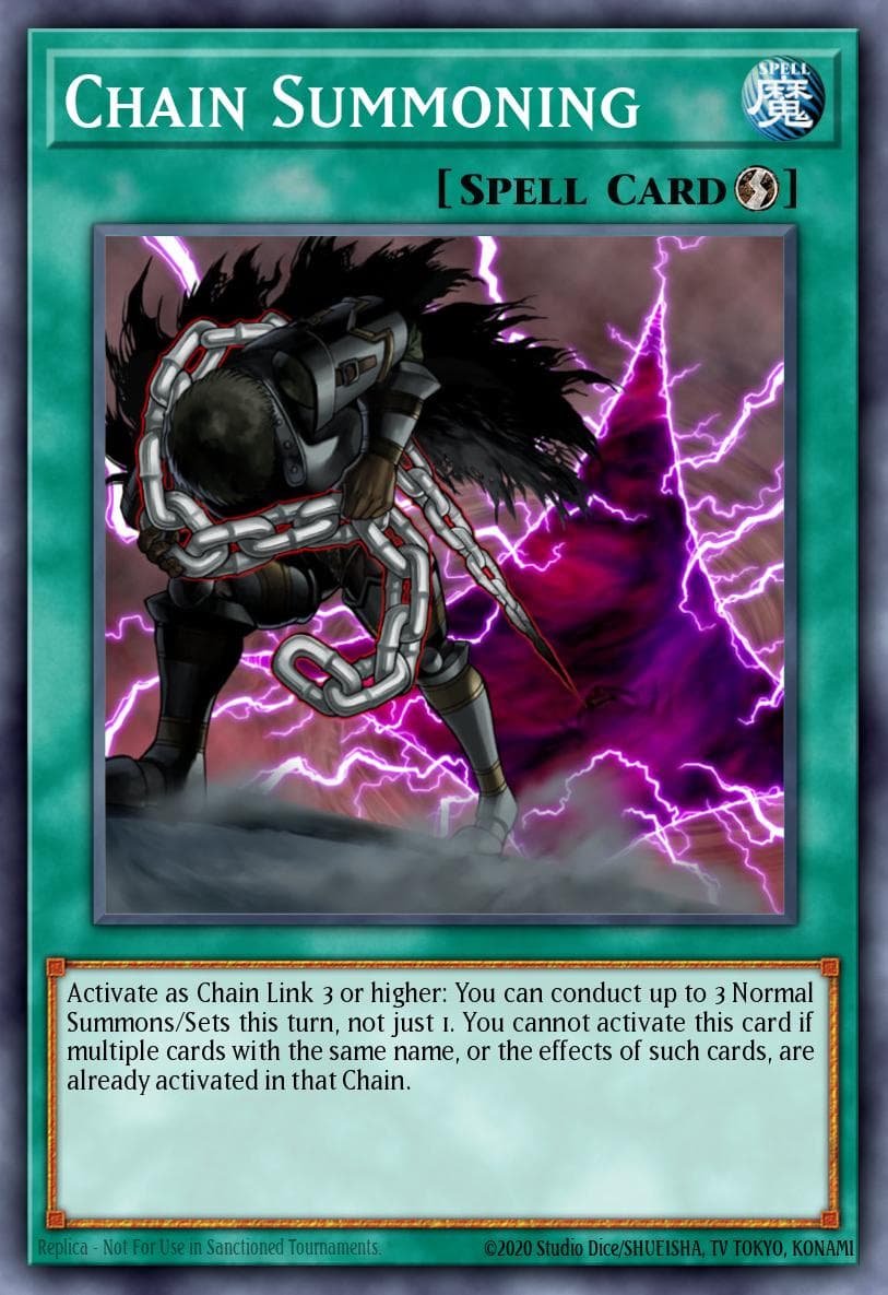 Chain Summoning Phantom Darkness: Special Edition card