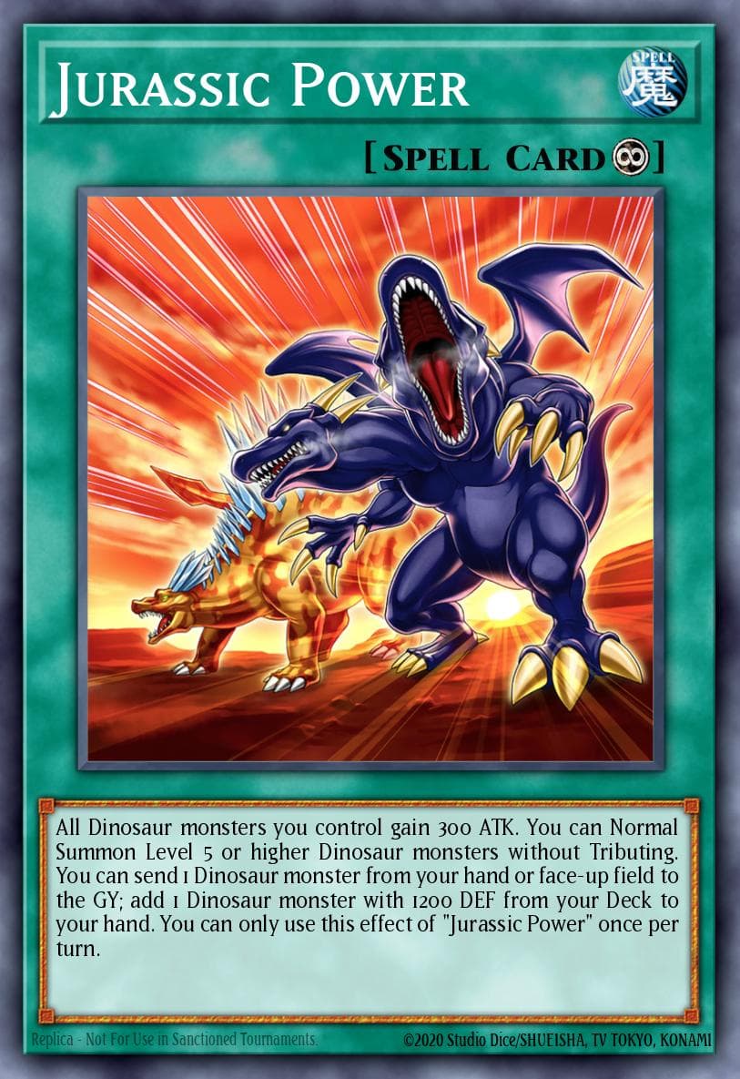 Jurassic Power Duelist Nexus card