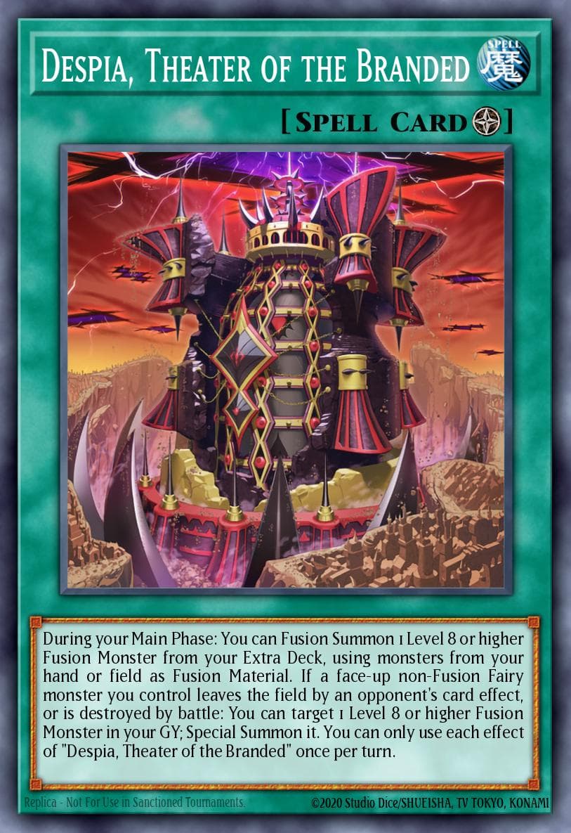Despia, Theater of the Branded 2022 Tin of the Pharaoh's Gods card