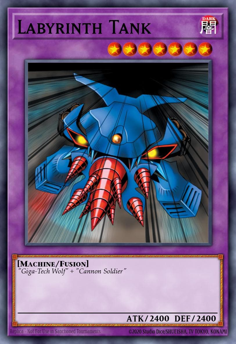Labyrinth Tank Metal Raiders card