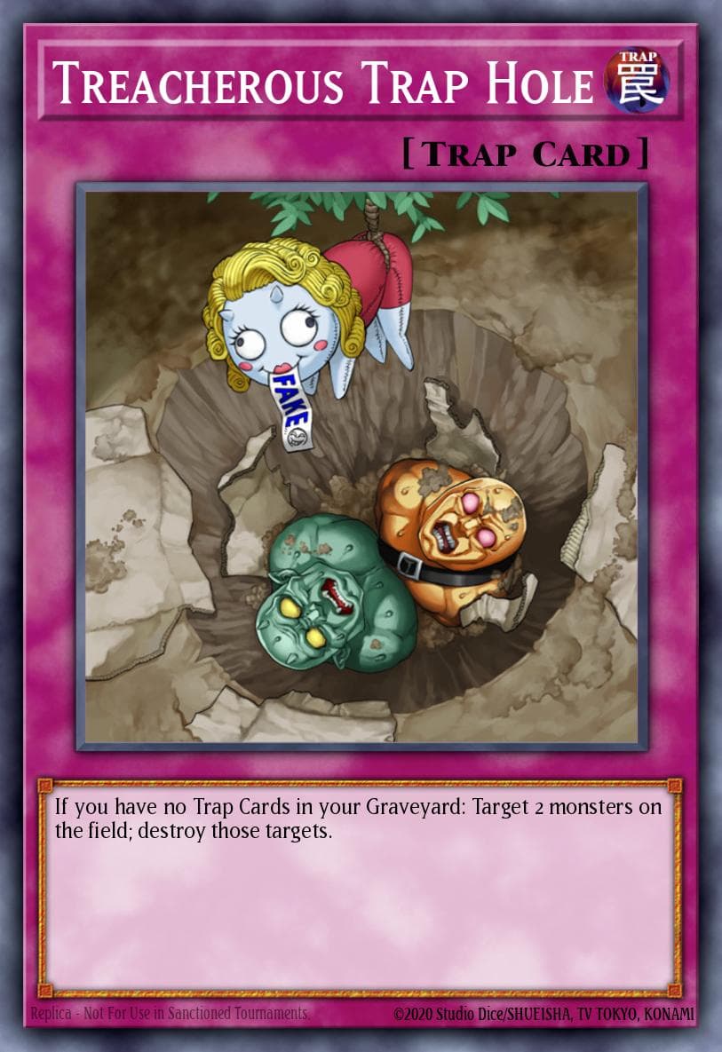 Treacherous Trap Hole Crossroads of Chaos: Special Edition card