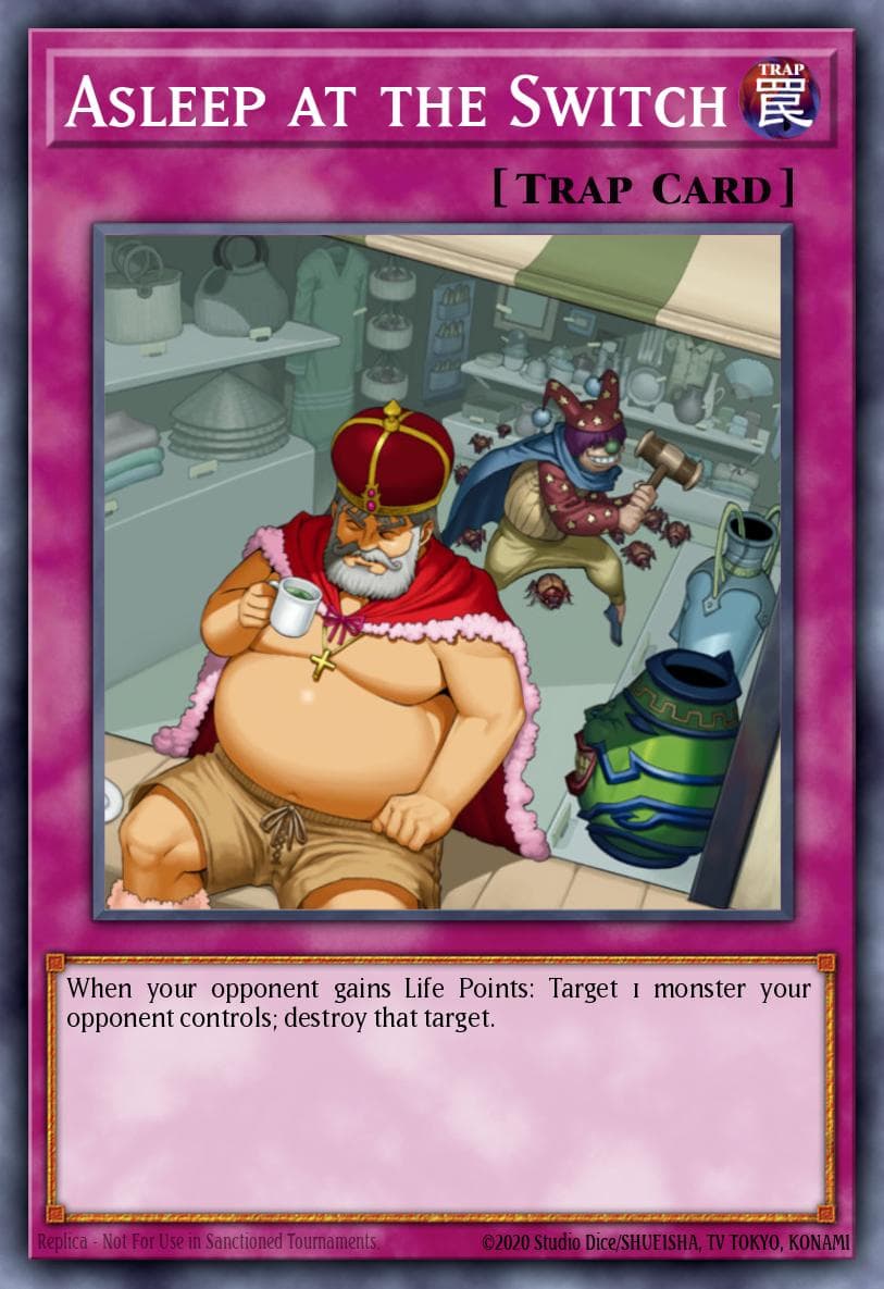 Asleep at the Switch Generation Force: Special Edition card