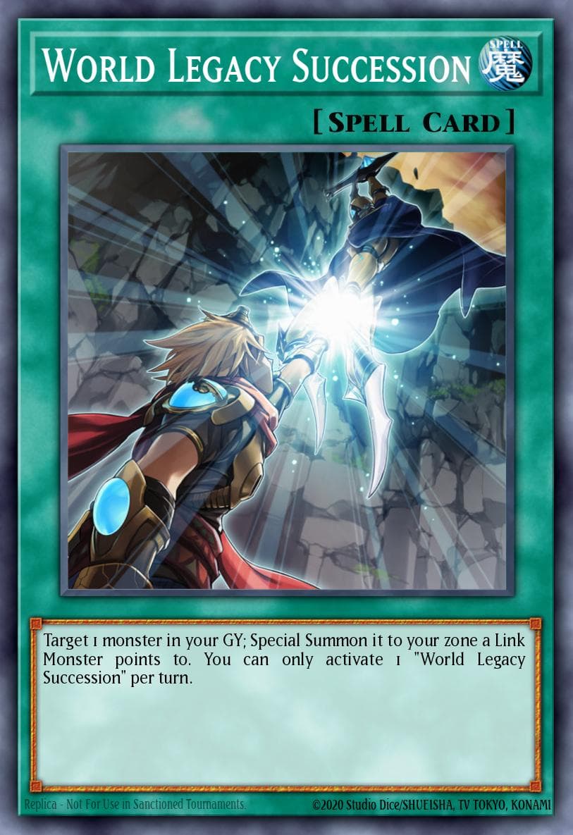 World Legacy Succession Flames of Destruction Special Edition card
