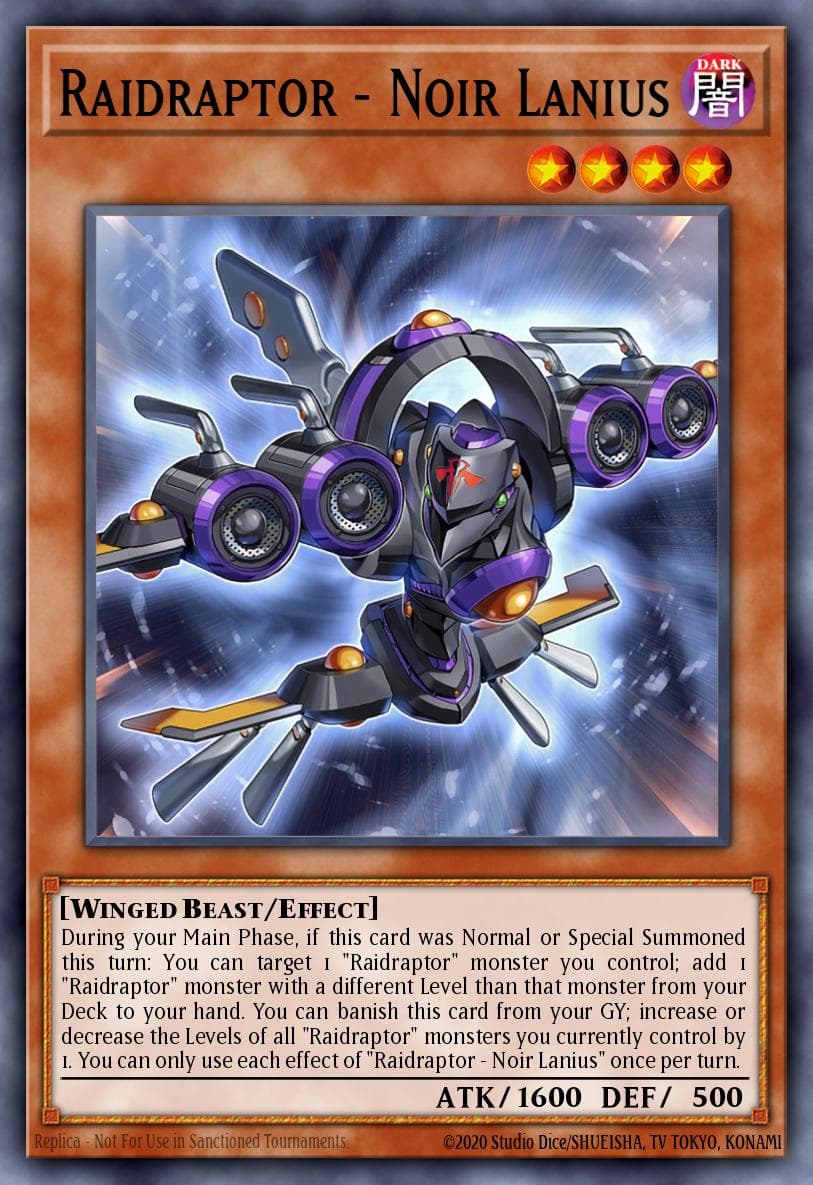 Raidraptor - Noir Lanius 2025 Mega-Pack Tin card