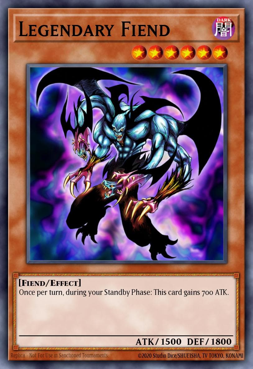 Legendary Fiend Phantom Darkness: Special Edition card