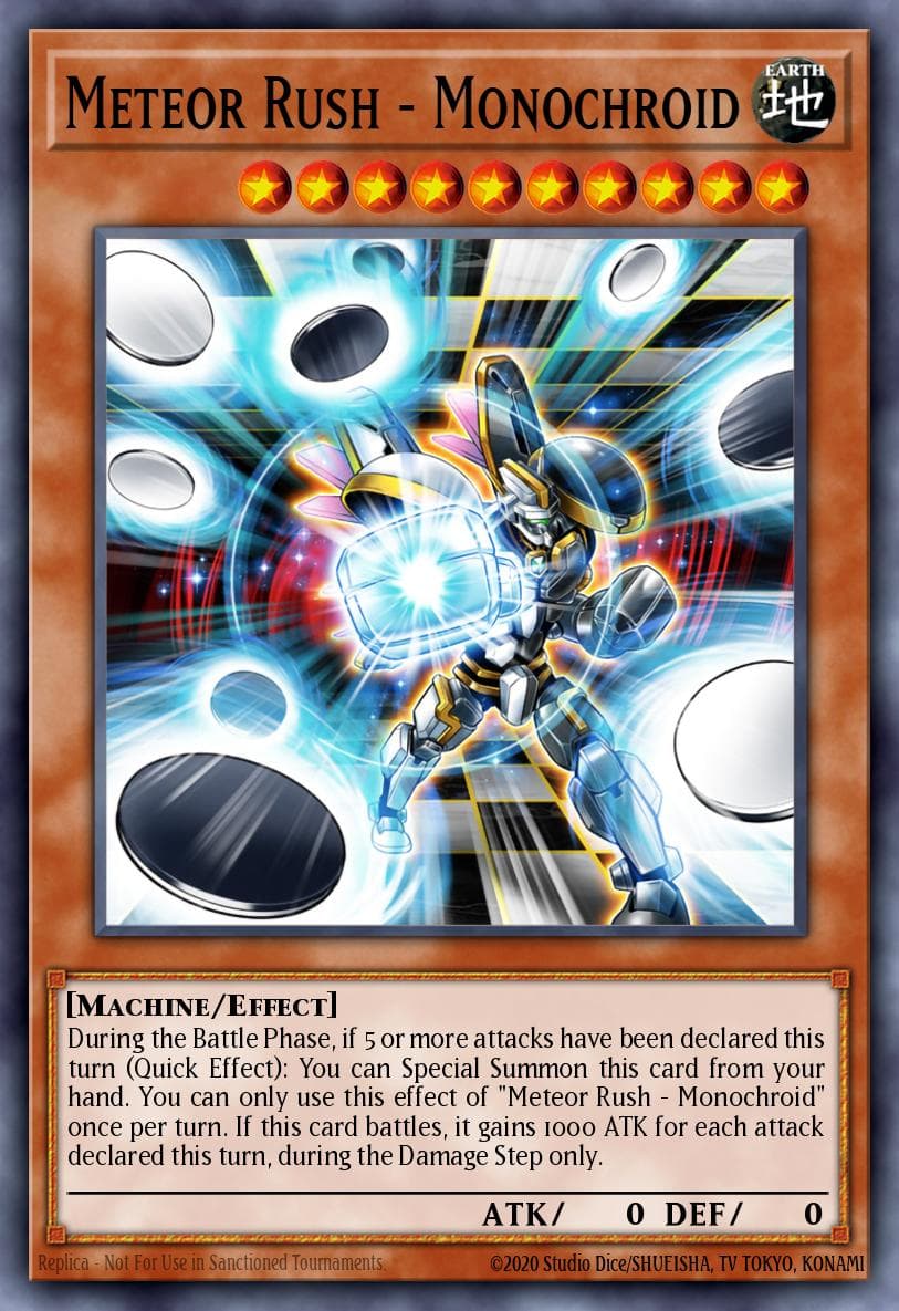 Meteor Rush - Monochroid 25th Anniversary Tin: Dueling Mirrors card