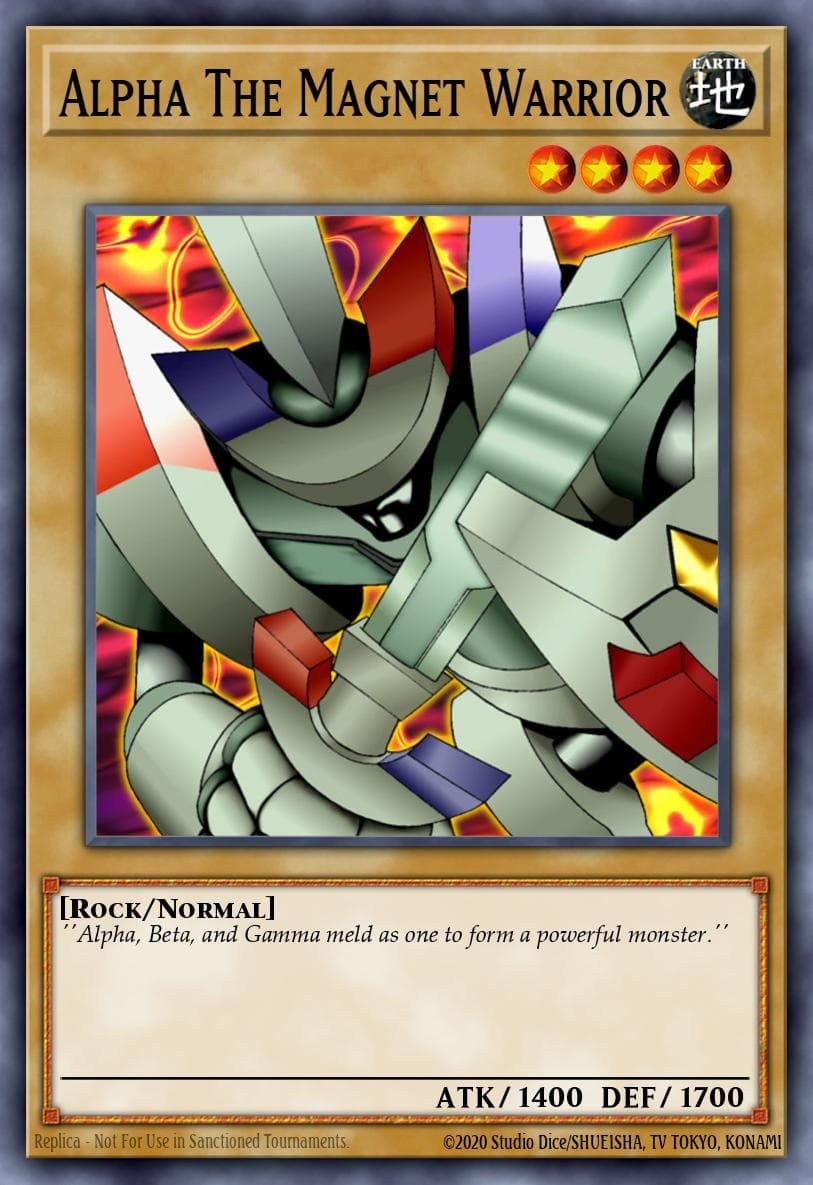 Alpha The Magnet Warrior Speed Duel: Battle City Box card