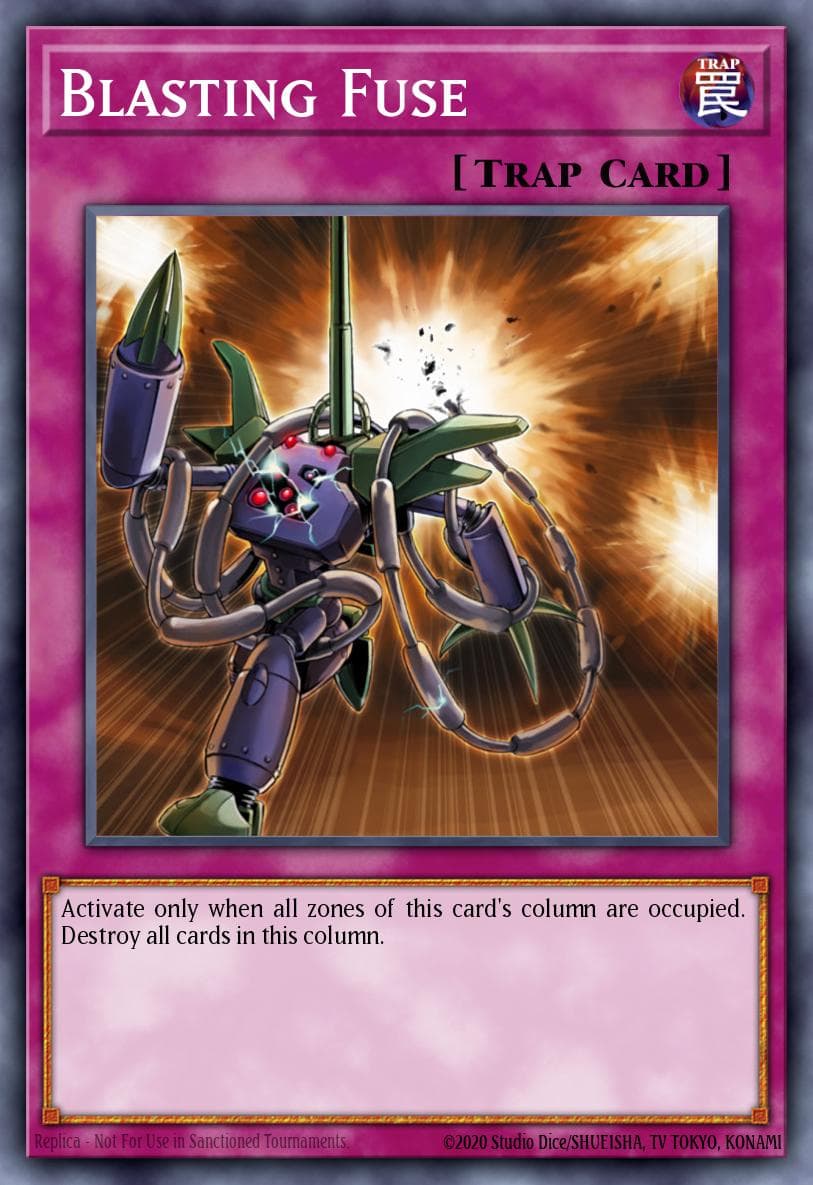 Blasting Fuse Cyberdark Impact card