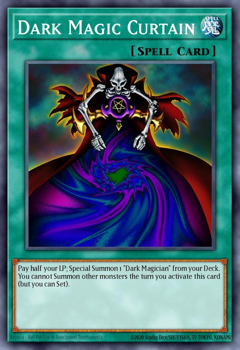 Dark Magic Curtain Speed Duel: Battle City Box card