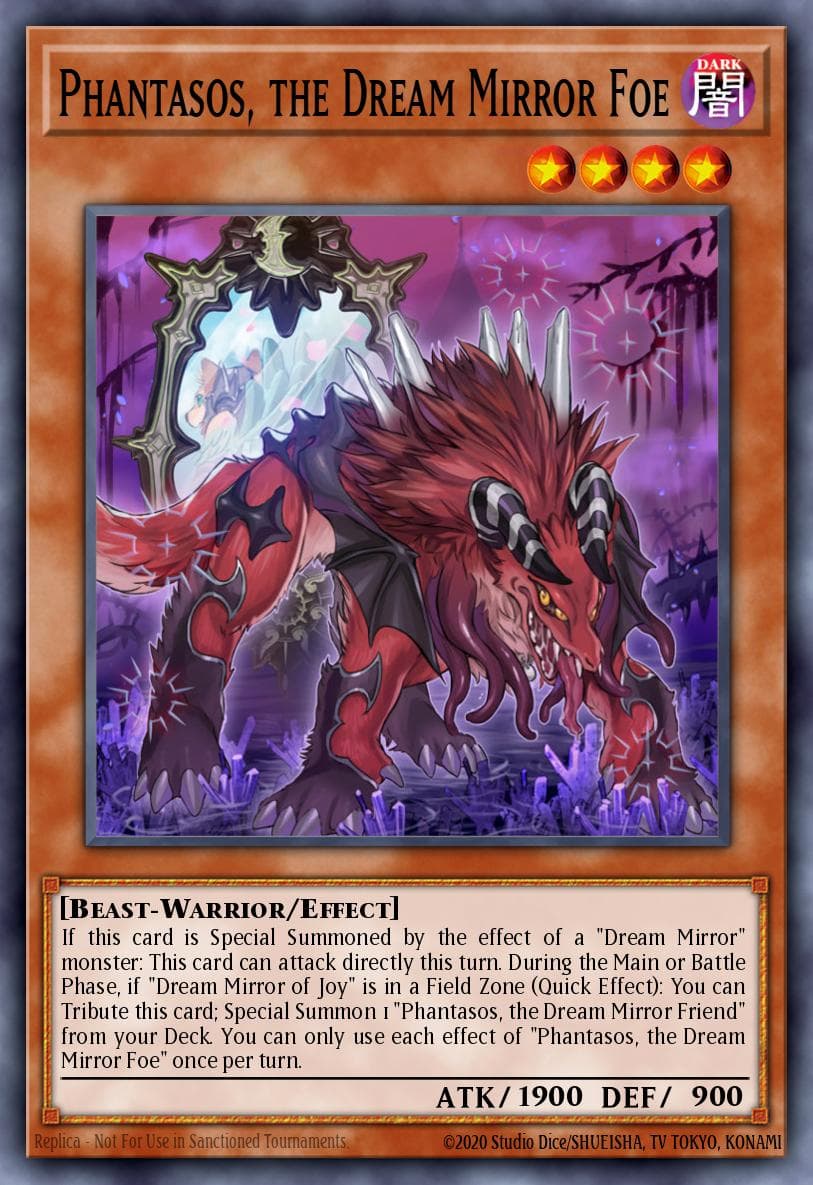 Phantasos, the Dream Mirror Foe Chaos Impact Special Edition card