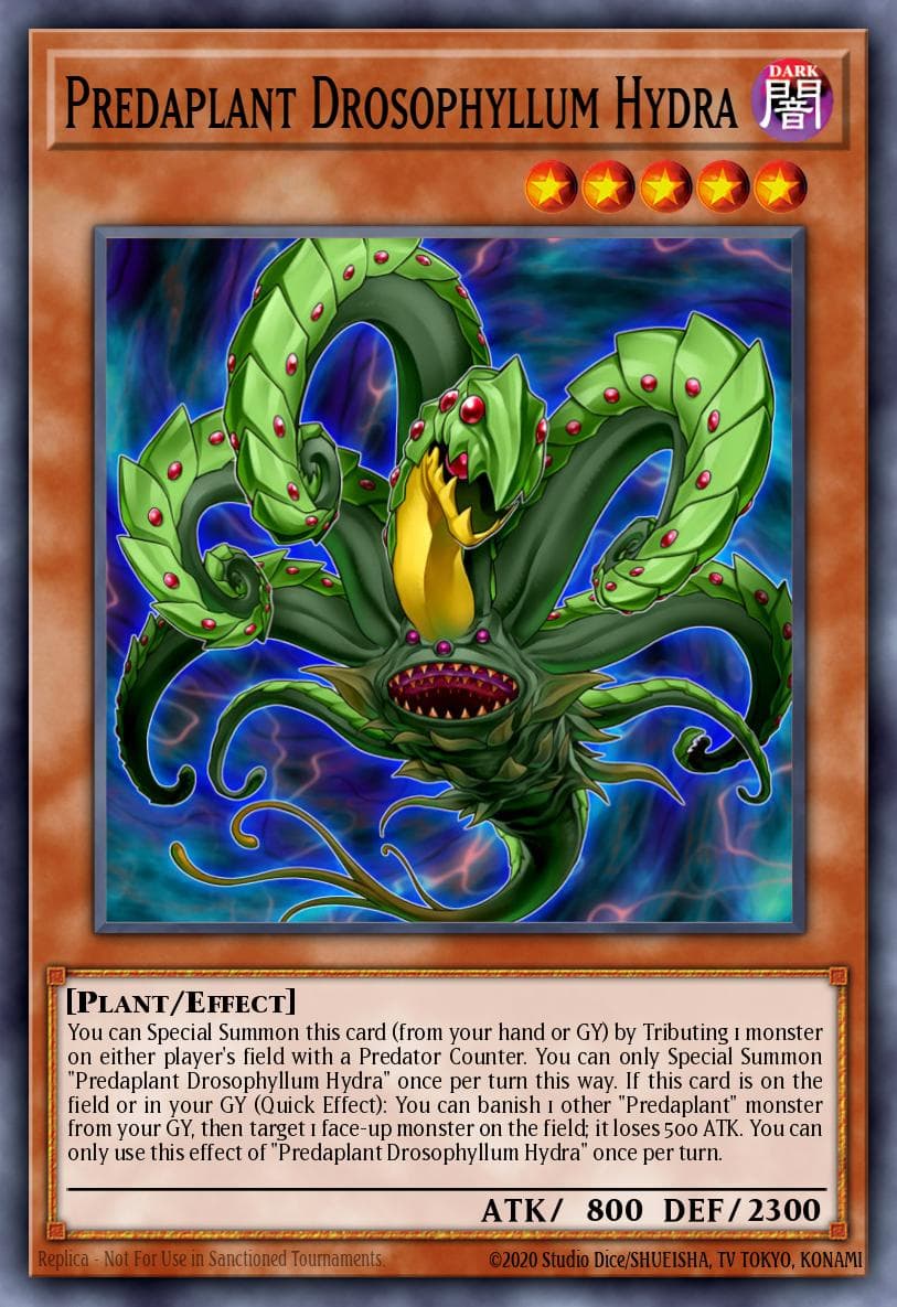 Predaplant Drosophyllum Hydra Legendary Duelists: Immortal Destiny card