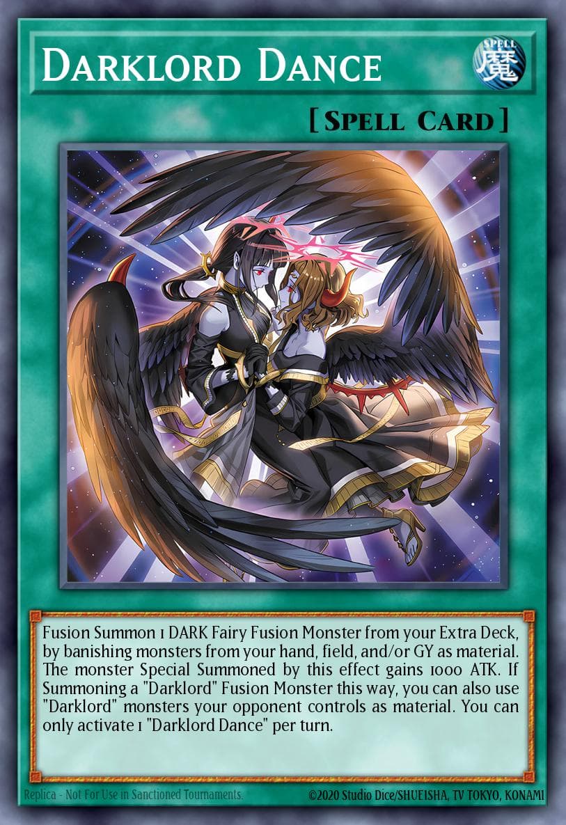 Darklord Dance Burst Protocol card