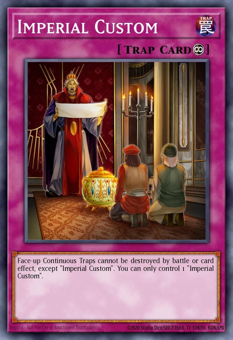 Imperial Custom Ancient Prophecy: Special Edition card