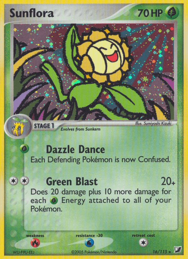 Sunflora Unseen Forces card