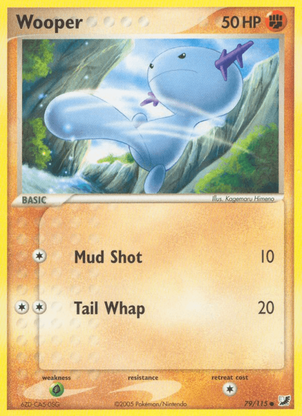 Wooper Unseen Forces card