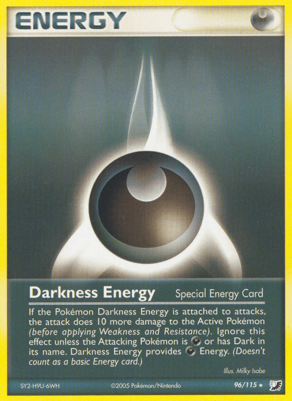 Darkness Energy Unseen Forces card