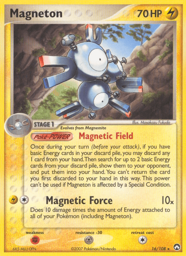 Magneton Power Keepers card